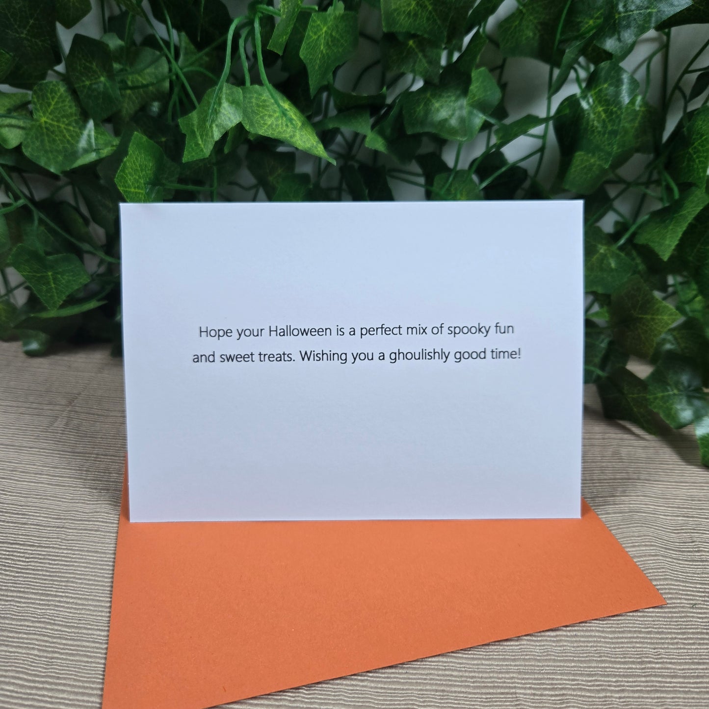 Haunted House Halloween Card