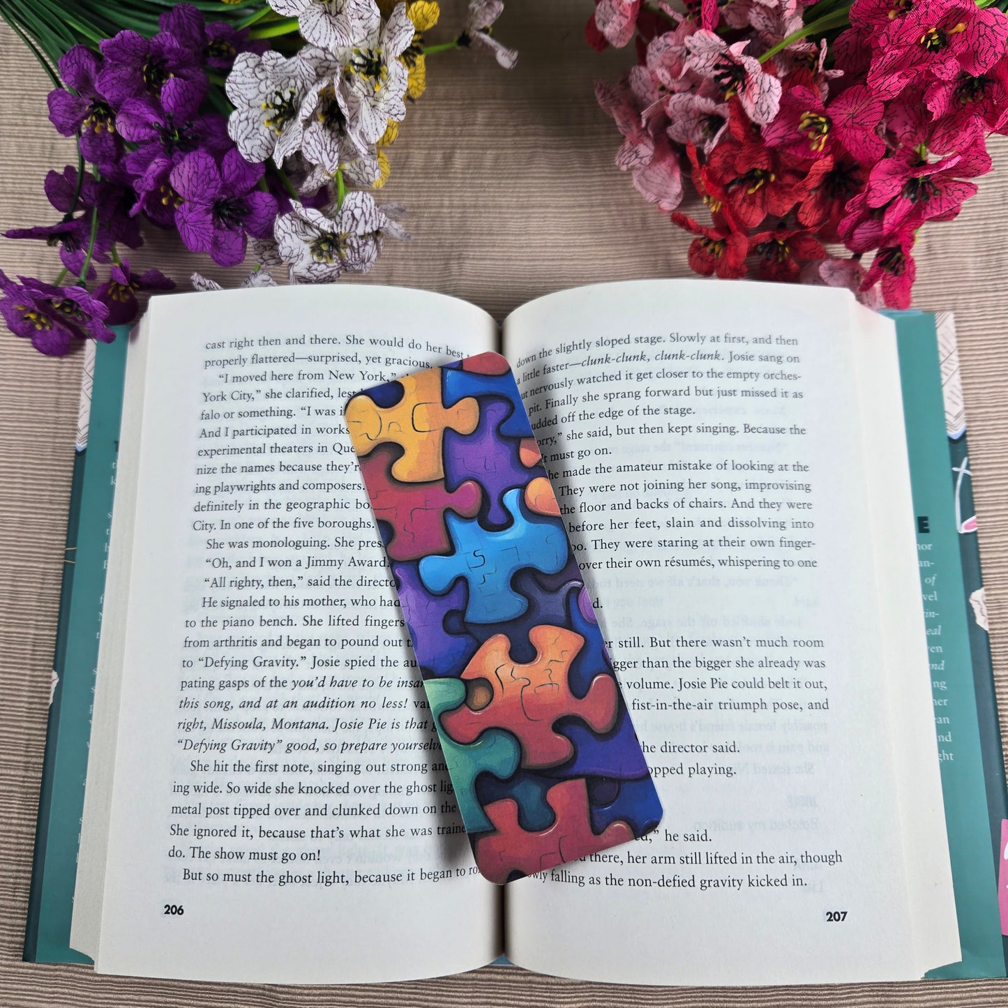 Neurodivergent Puzzle Bookmark