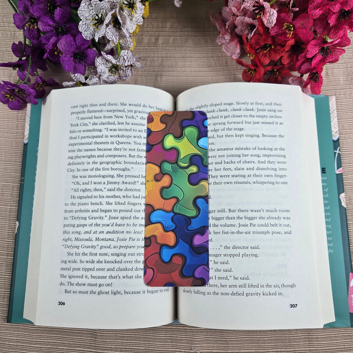 Neurodivergent Puzzle Bookmark