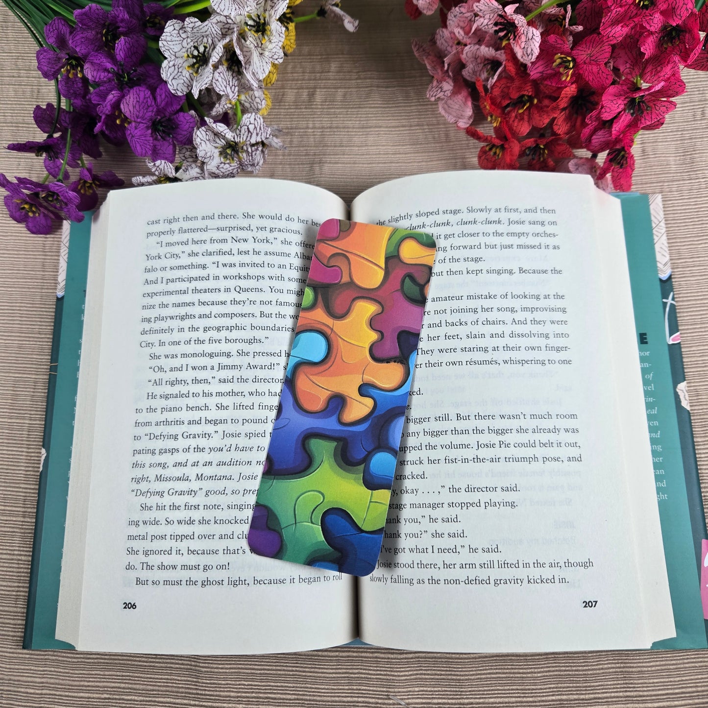 Neurodivergent Puzzle Bookmark