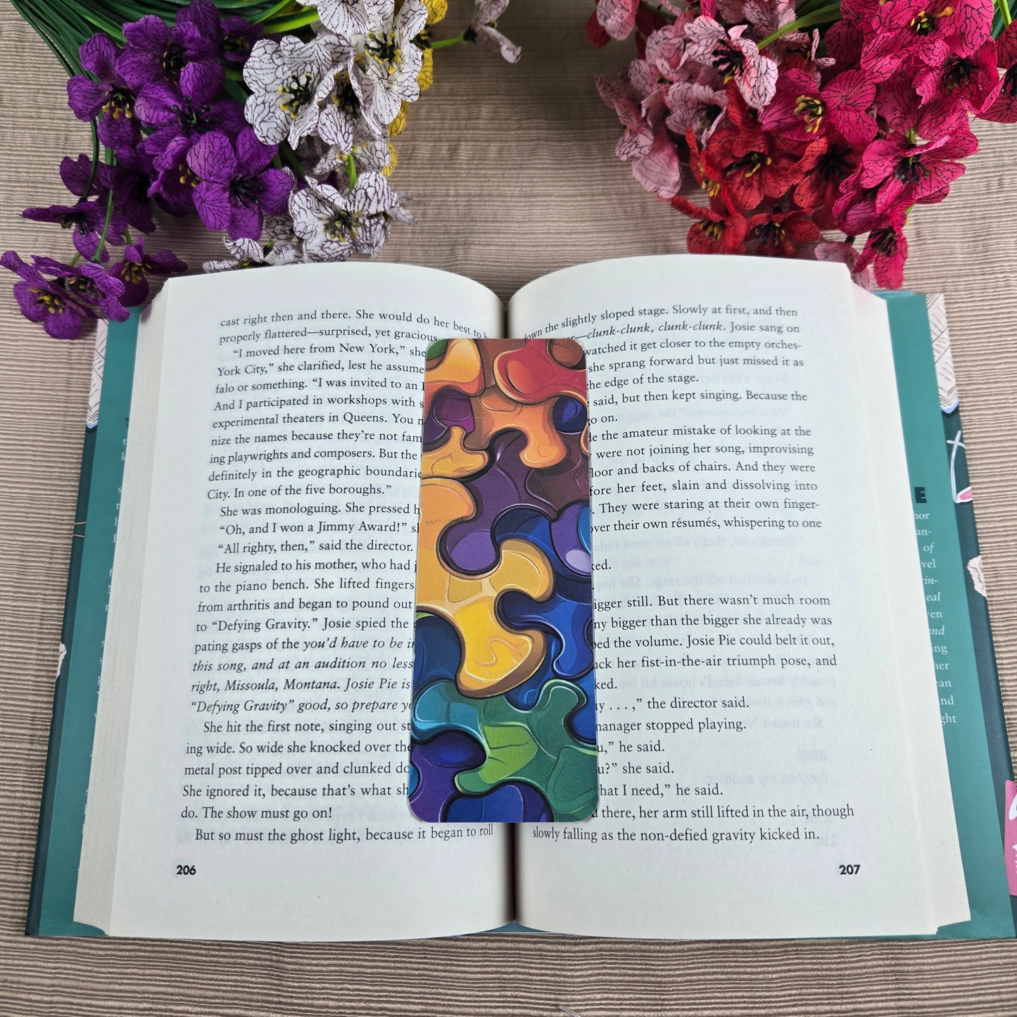 Neurodivergent Puzzle Bookmark
