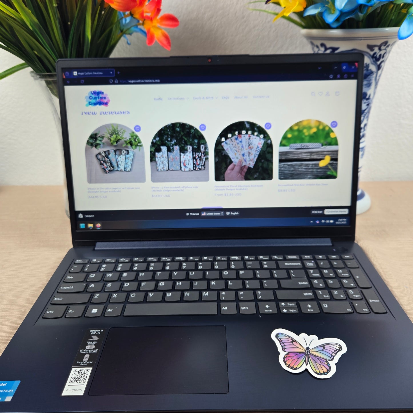 Beautiful Butterfly Stickers