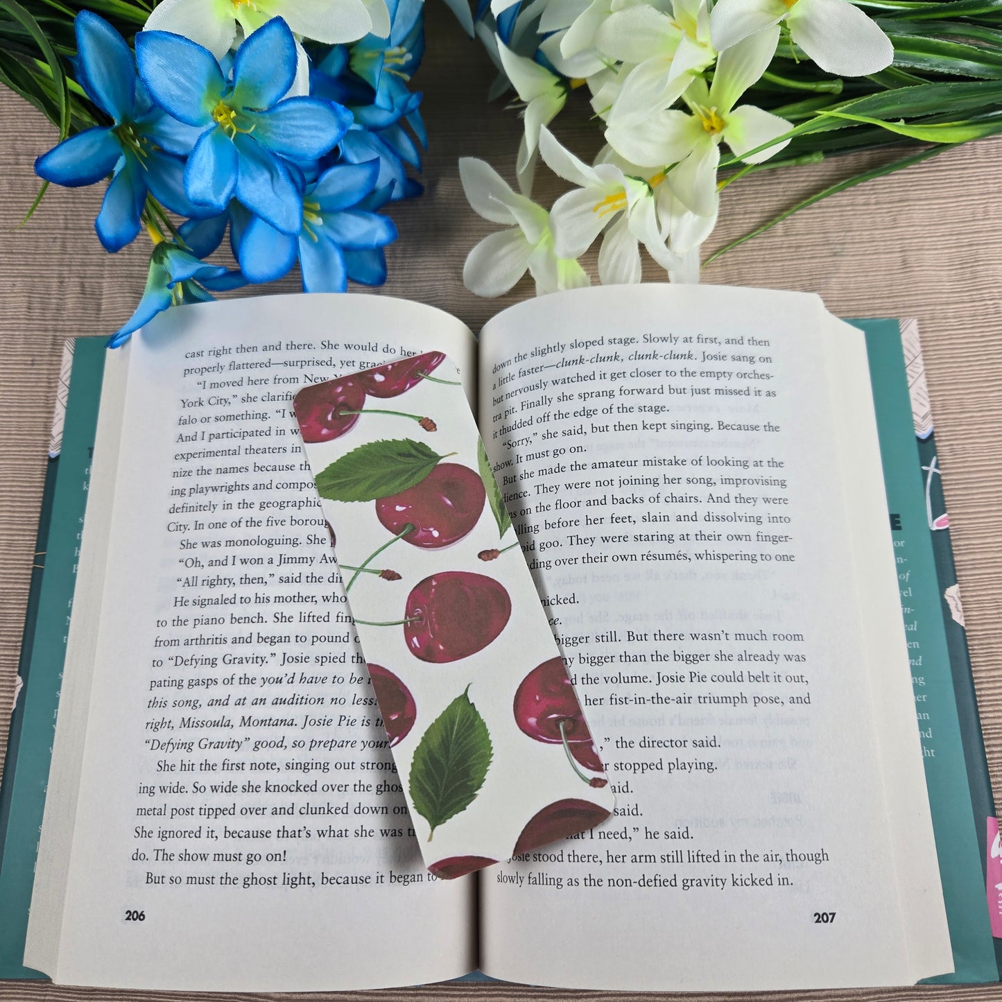 Cute Cherry Bookmark