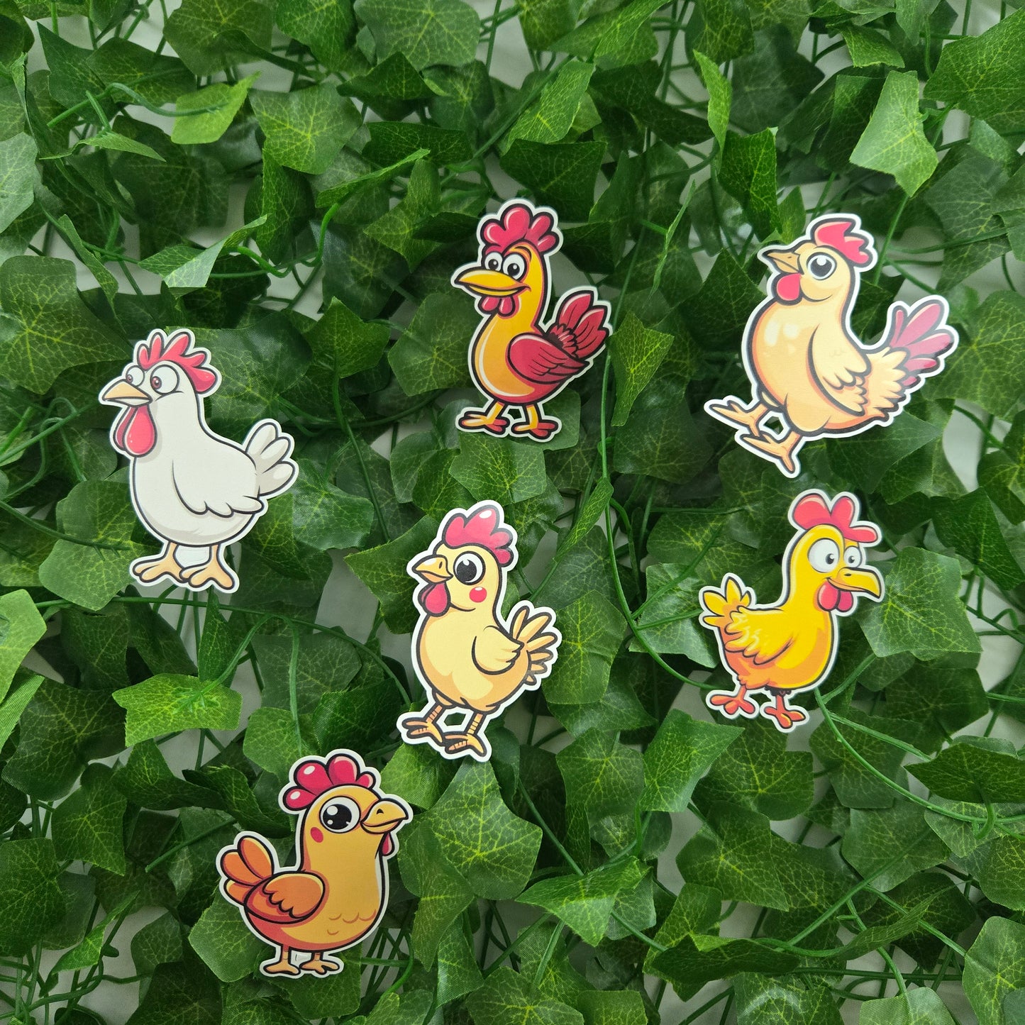 Silly Chicken Sticker