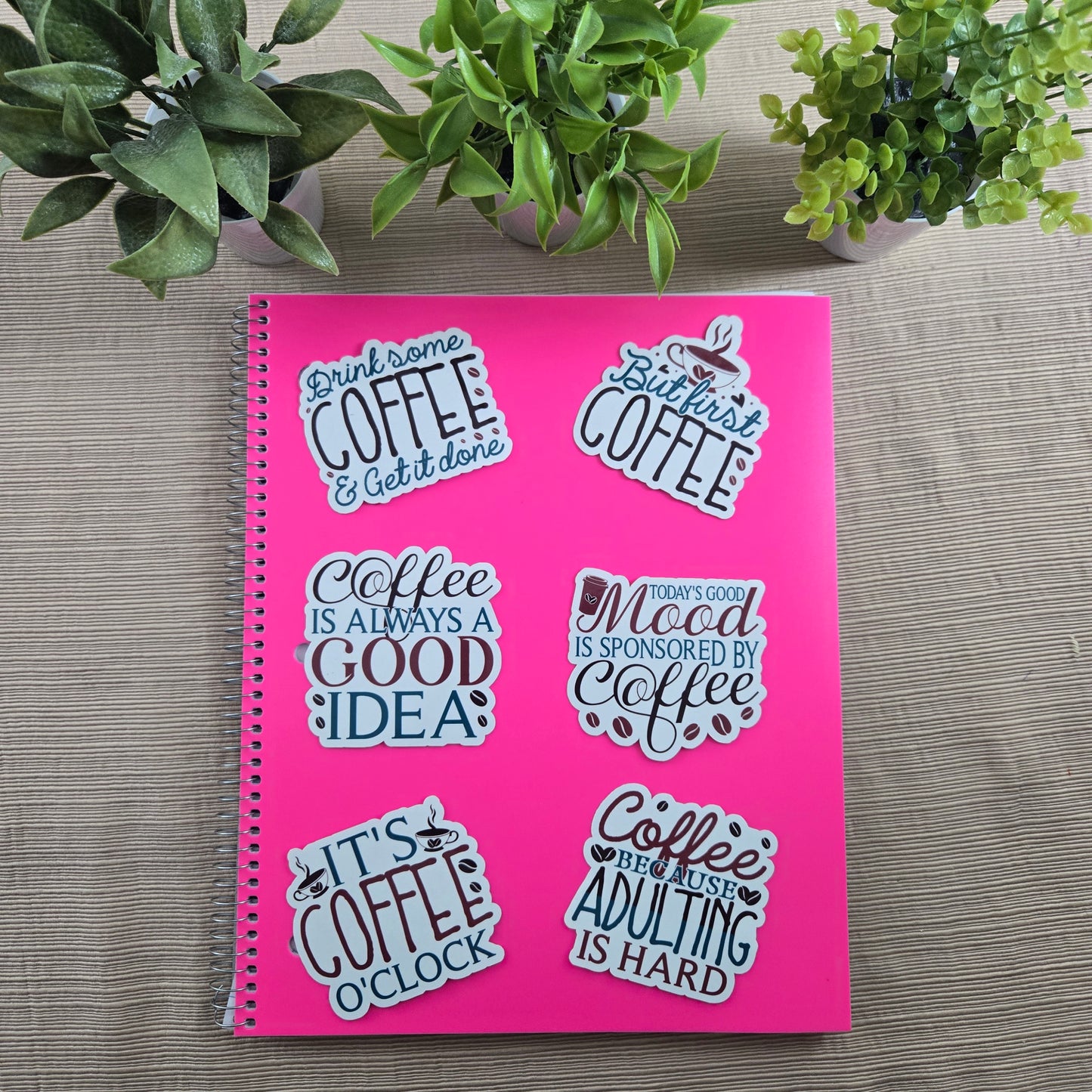 Coffee Quotes Collection 1 Stickers