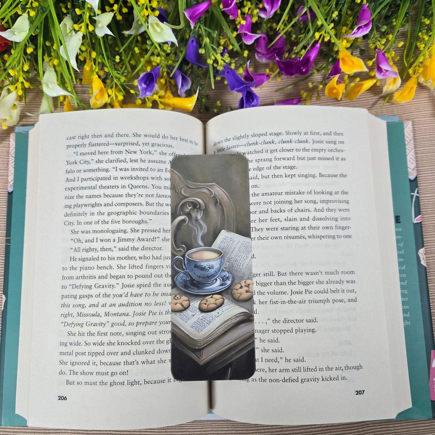 Cookies and Coffee Bookmark