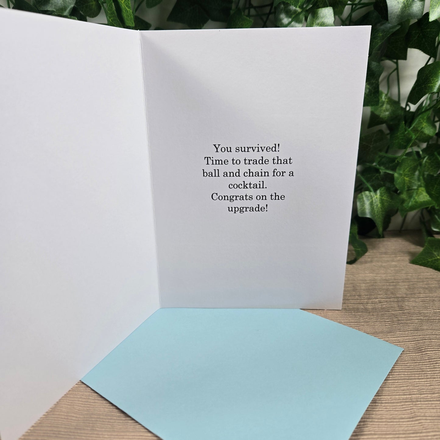 Congratulations On Your Divorce Funny Card
