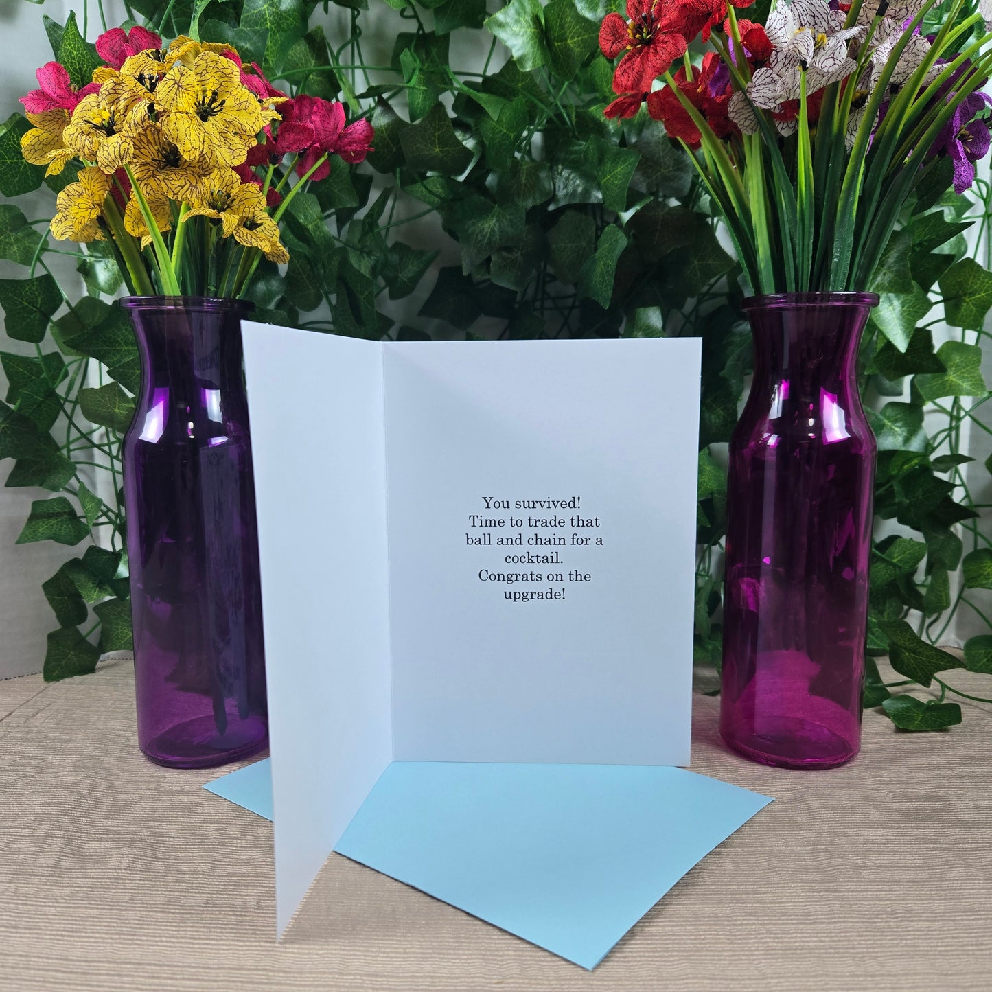 Congratulations On Your Divorce Funny Card