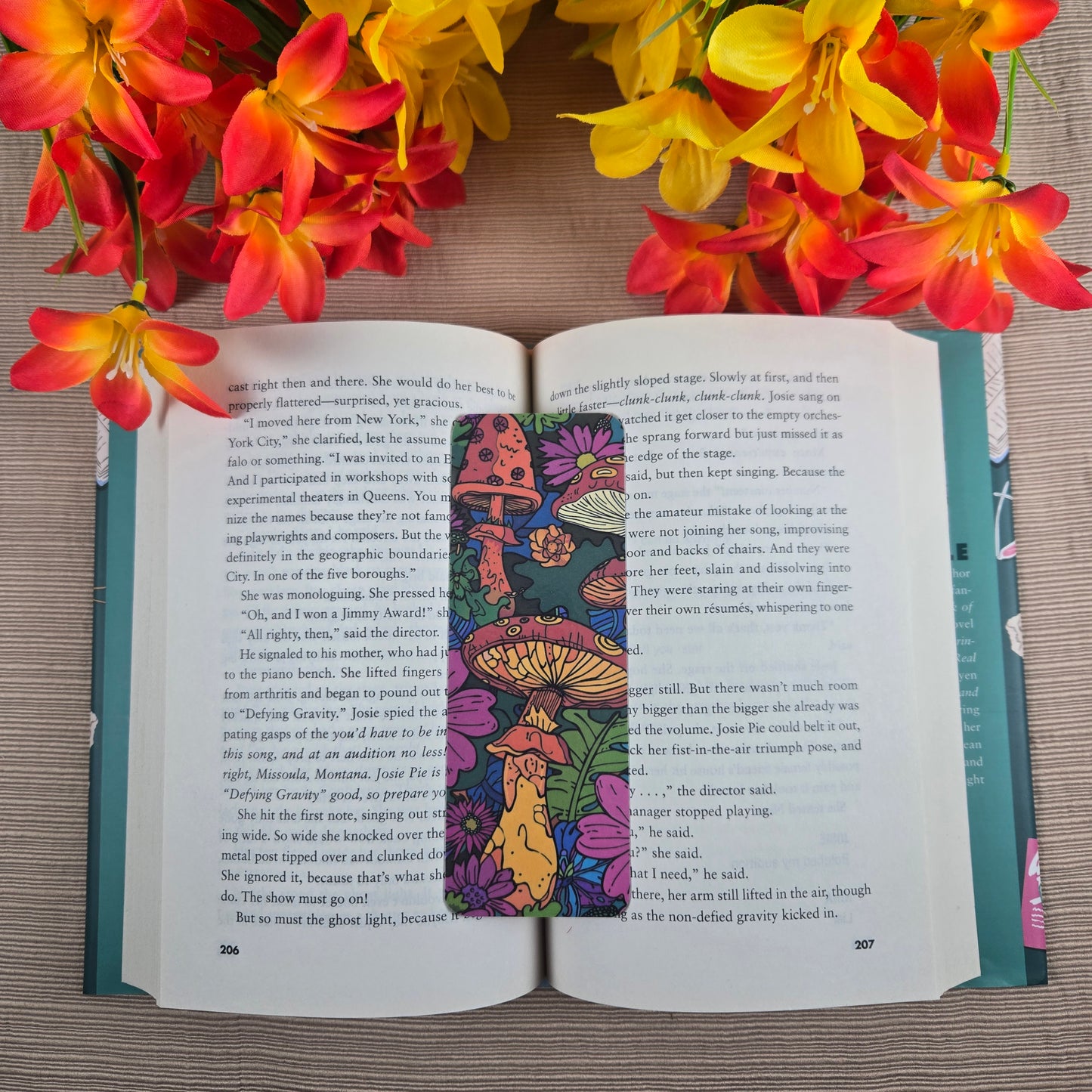 Groovy Mushrooms Bookmark