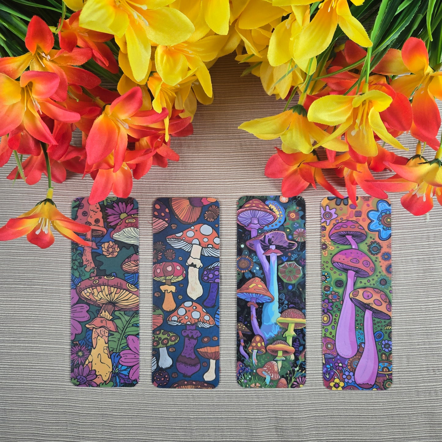 Groovy Mushrooms Bookmark