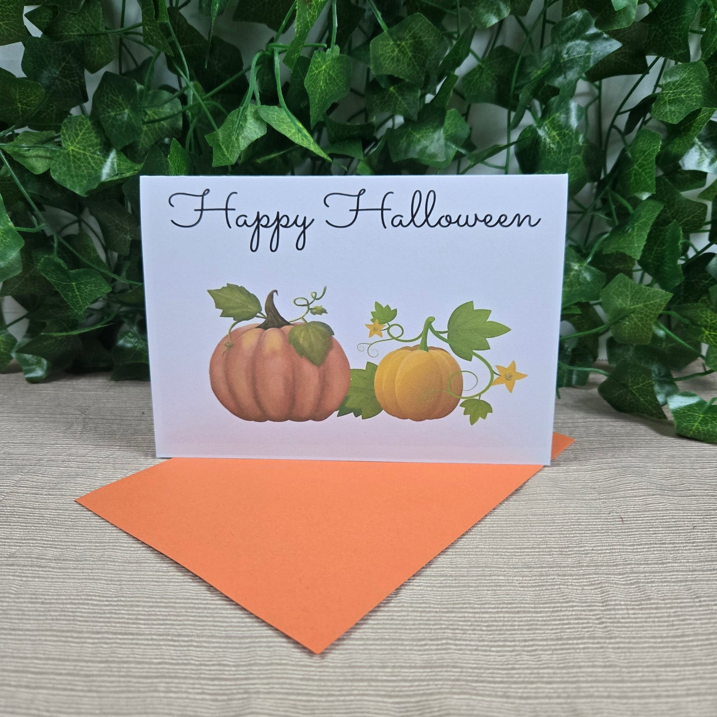 Halloween Pumpkin Card