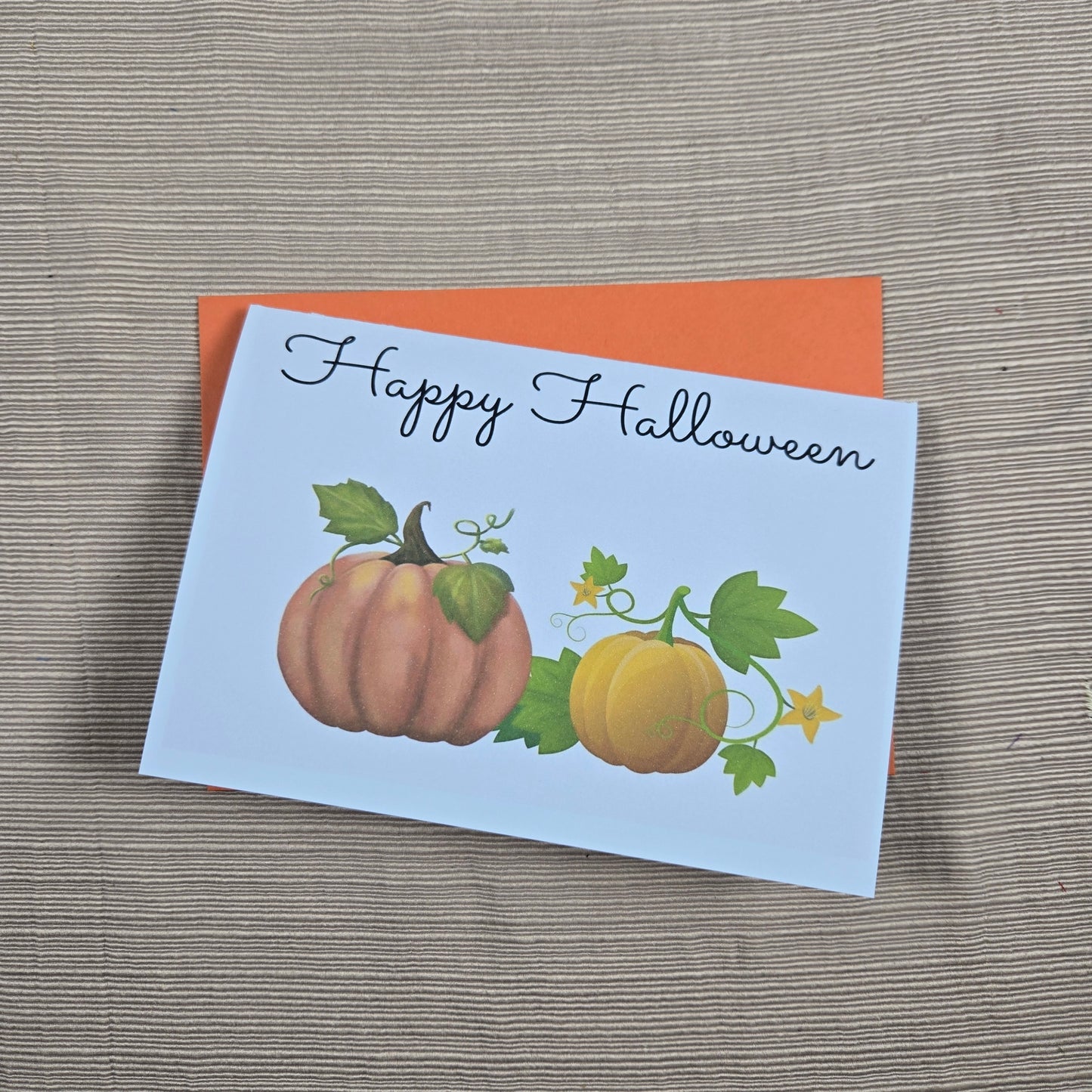 Halloween Pumpkin Card