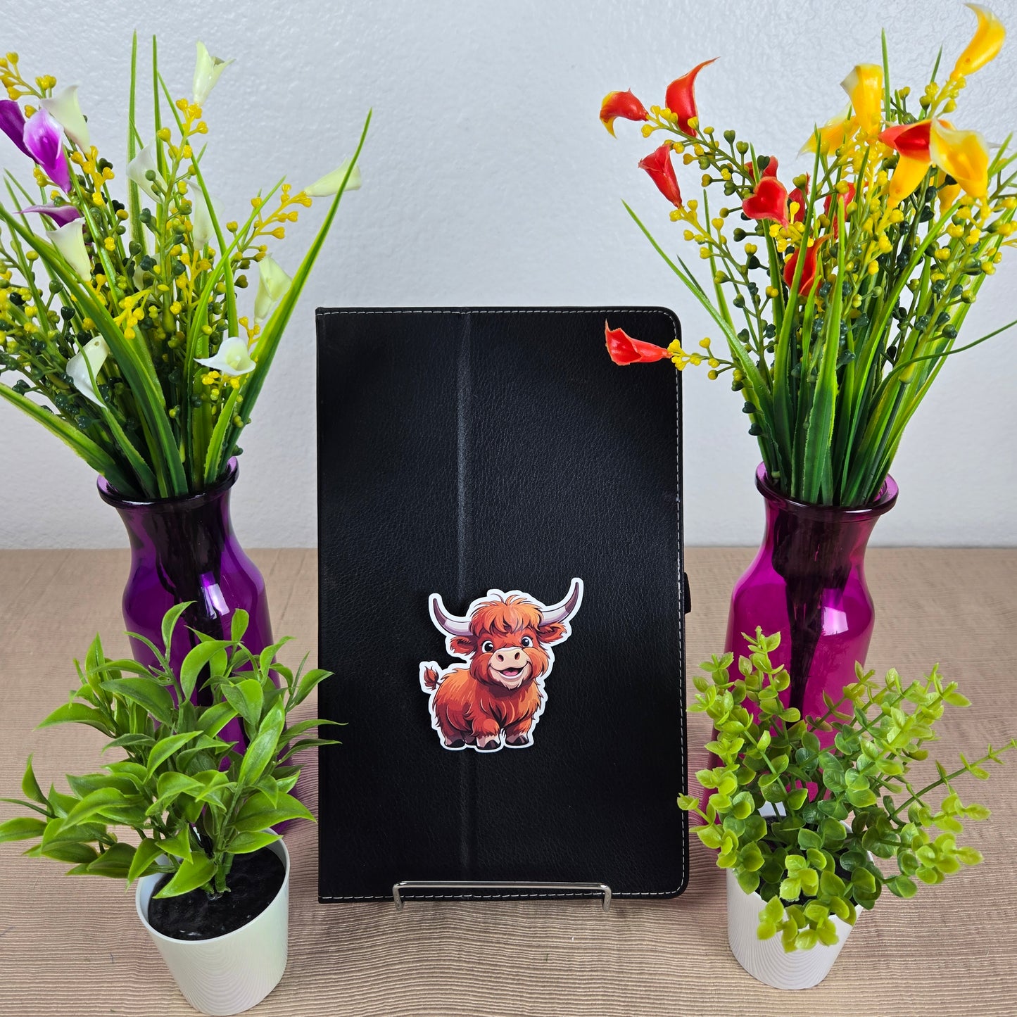 Highland Cow Sticker