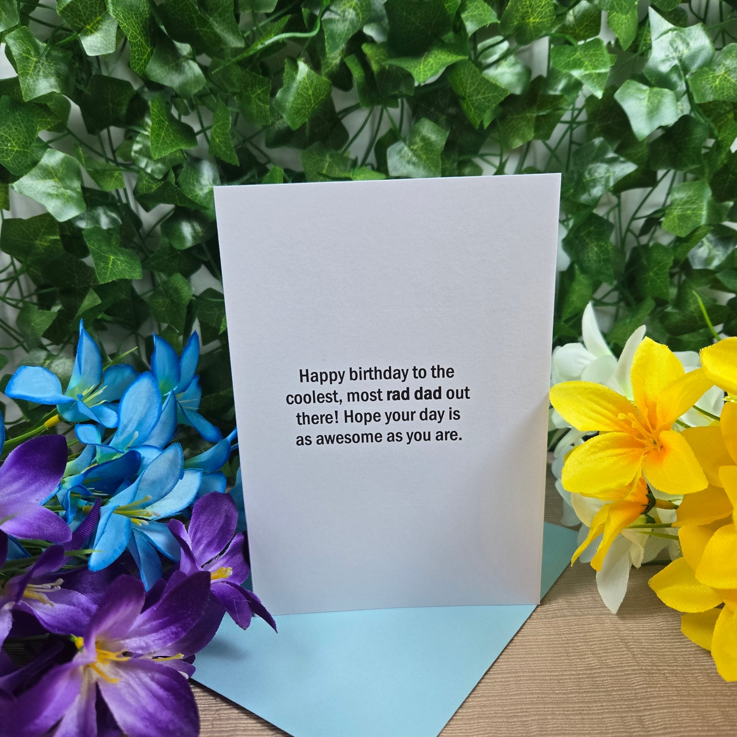 Rad Dad Birthday Card