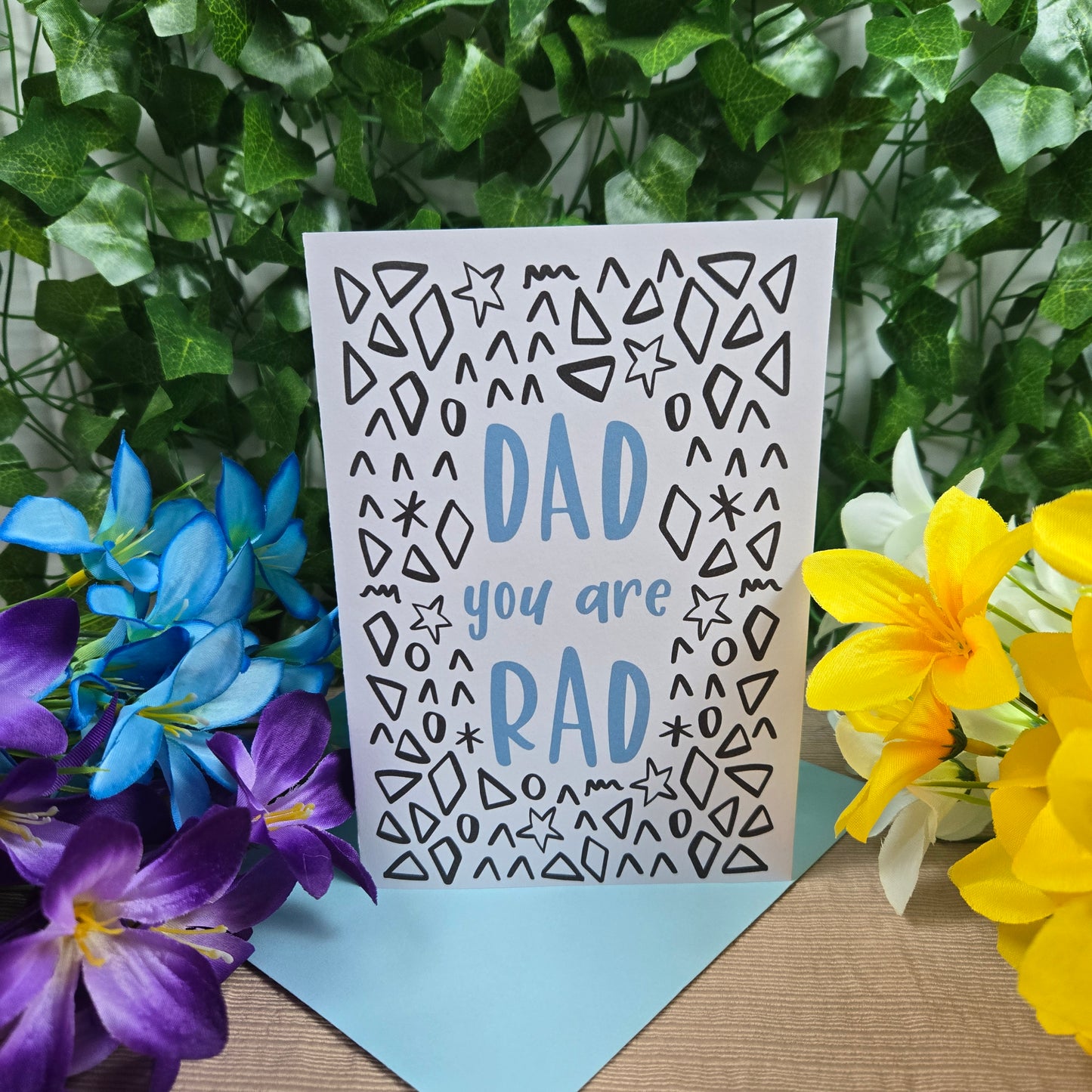 Rad Dad Birthday Card