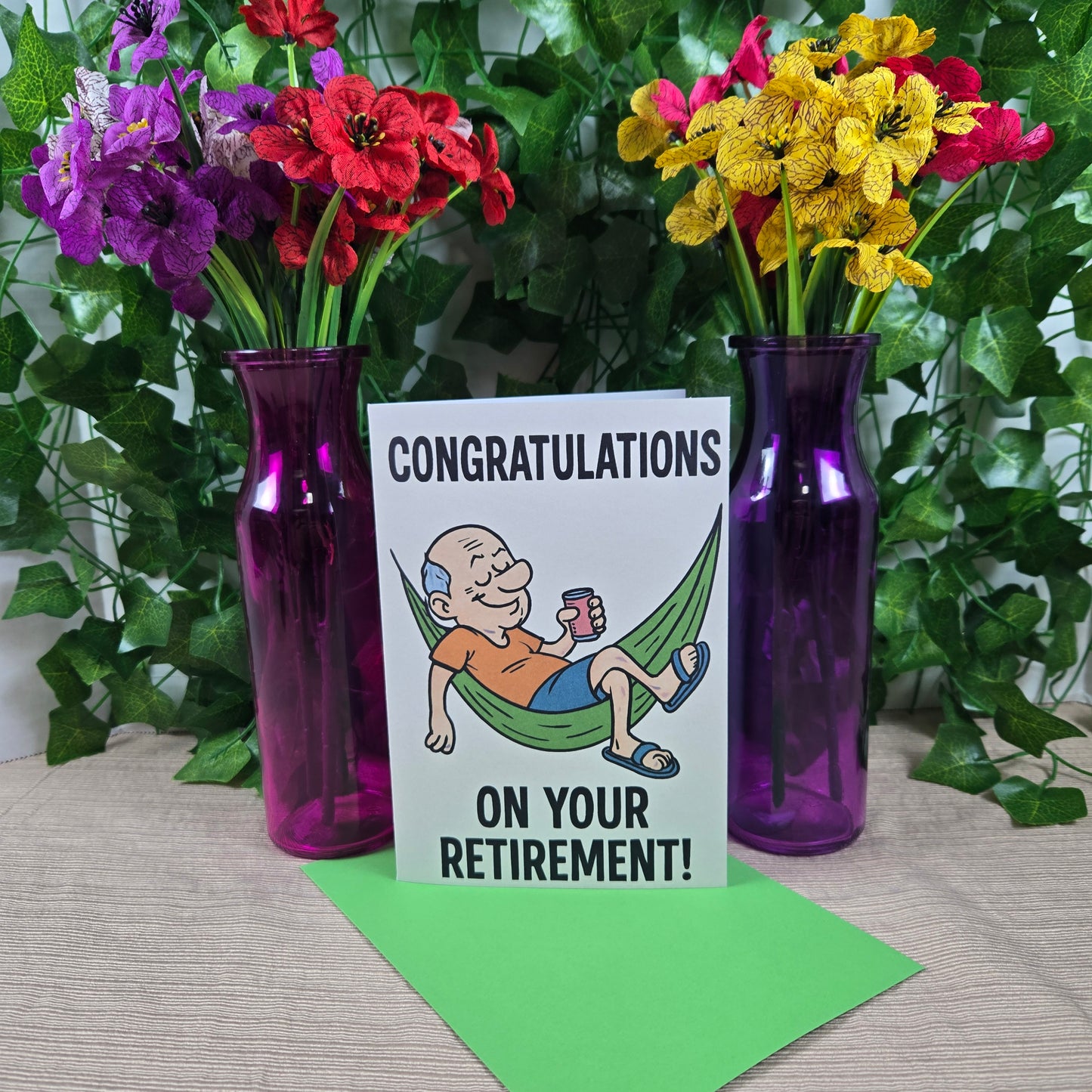 Congratulations on Retirement for Man Card