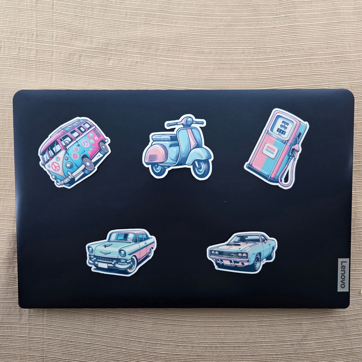 Retro Vehicle Stickers