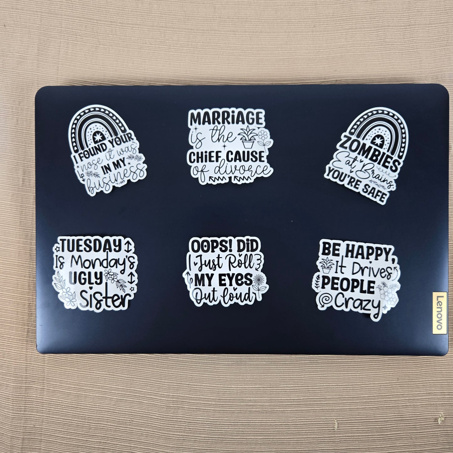 Funny Sarcastic Collection 1 Stickers