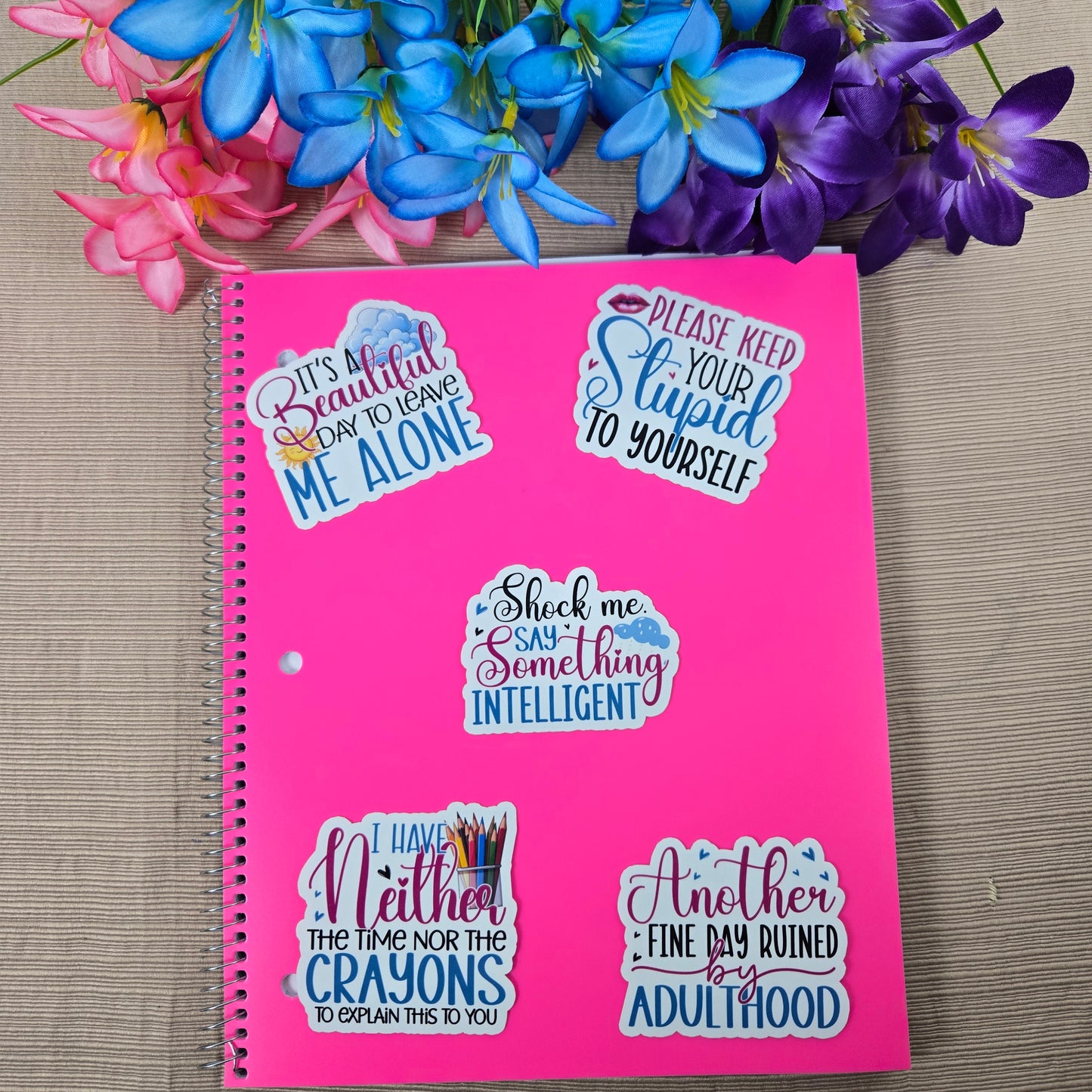 Funny Sarcastic Collection 2 Stickers
