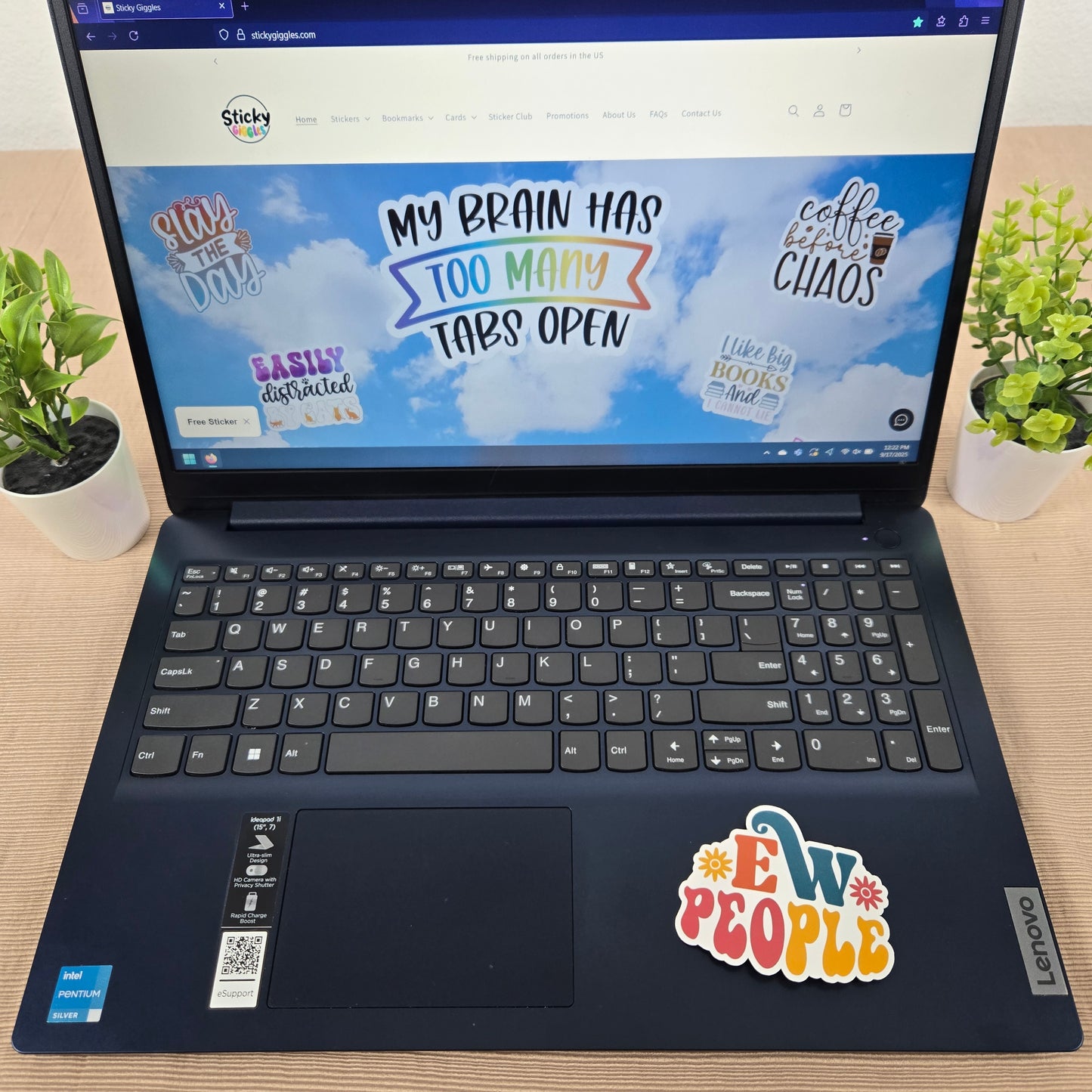 Funny Sarcastic Collection 4 Stickers