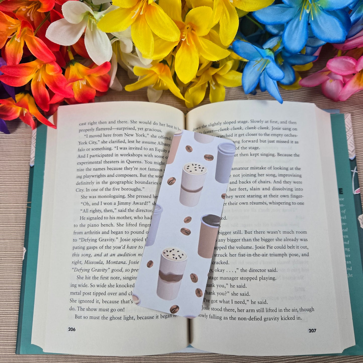 Coffee on the Go Travel Mug Bookmark