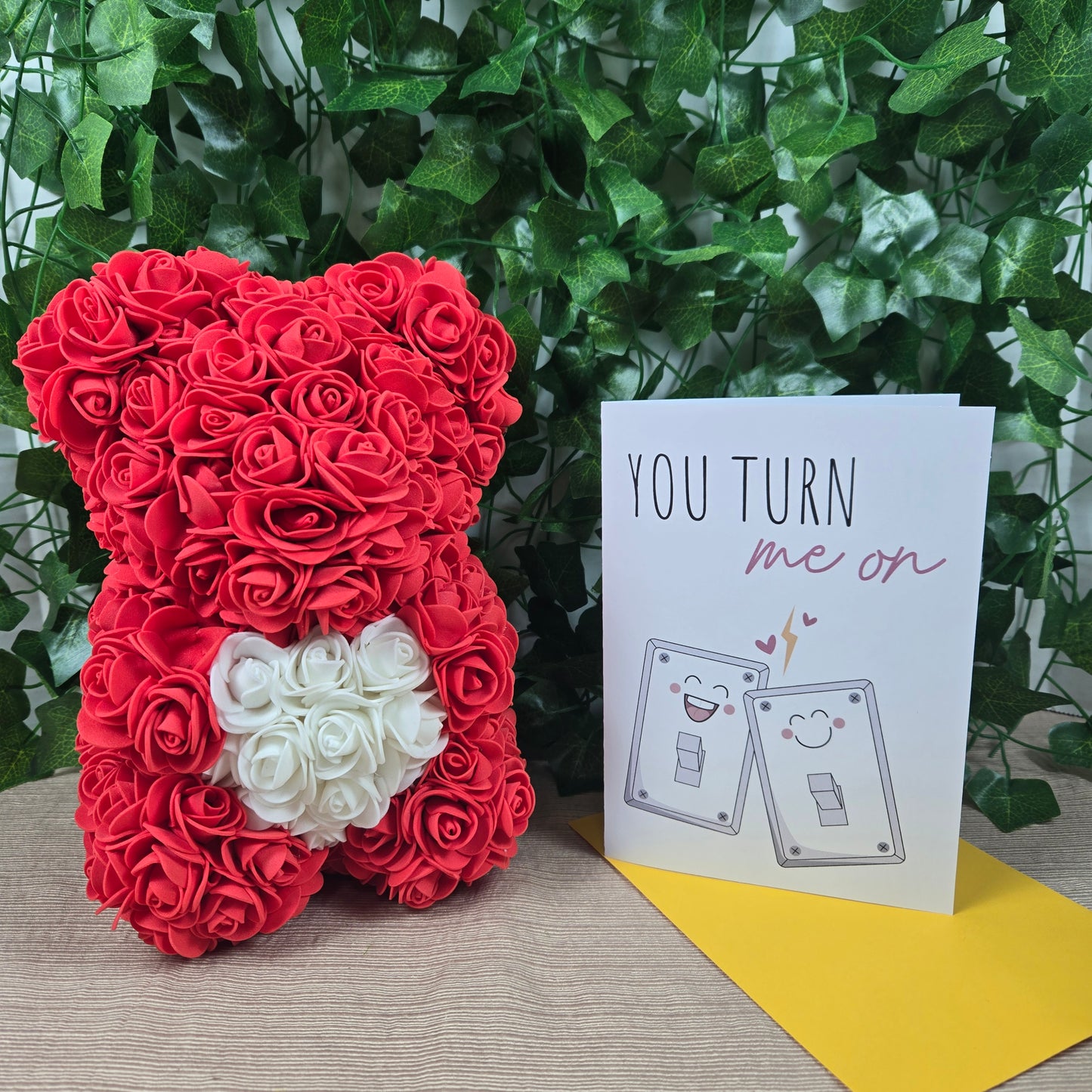 Cute You Turn Me On Card