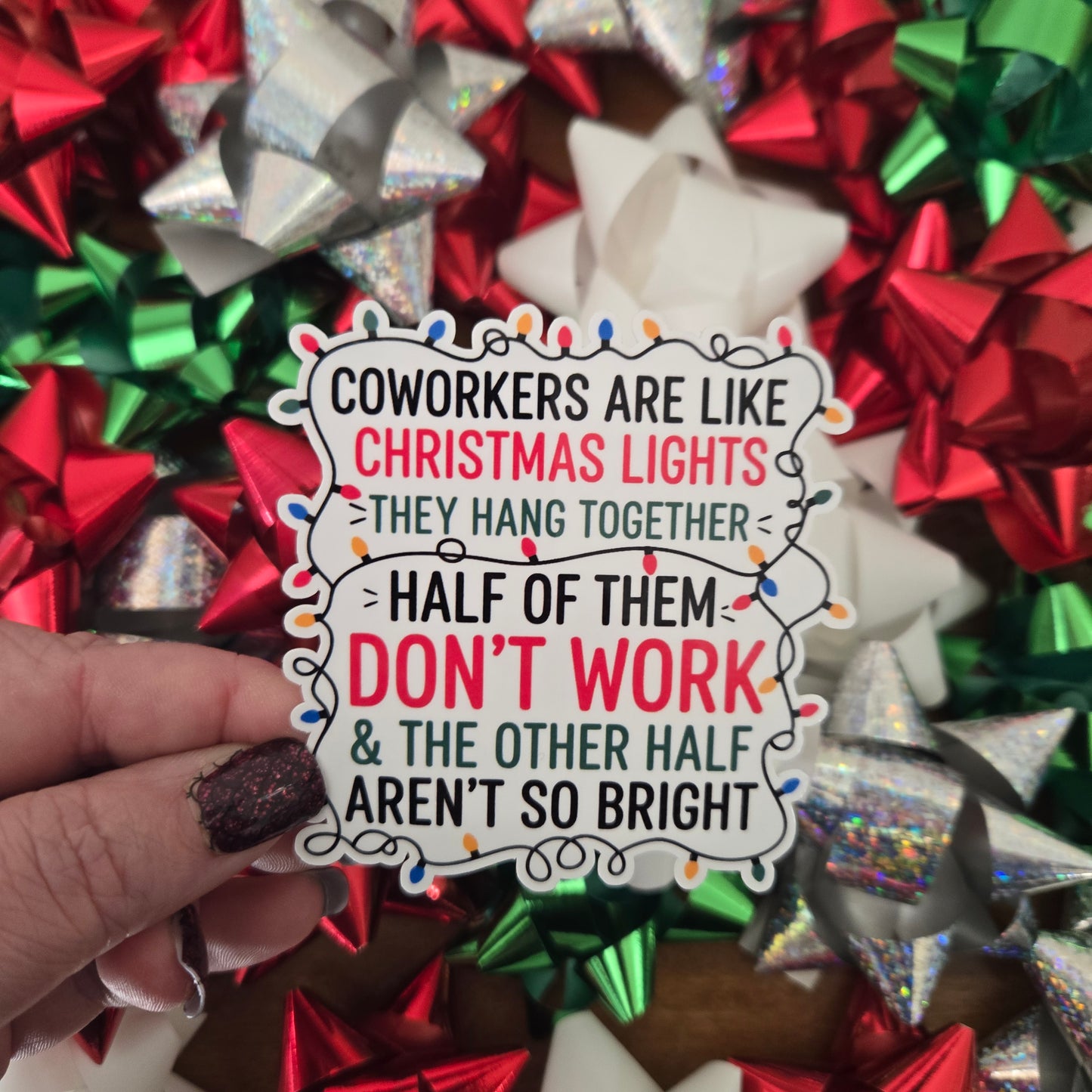 Cheeky Christmas Stickers