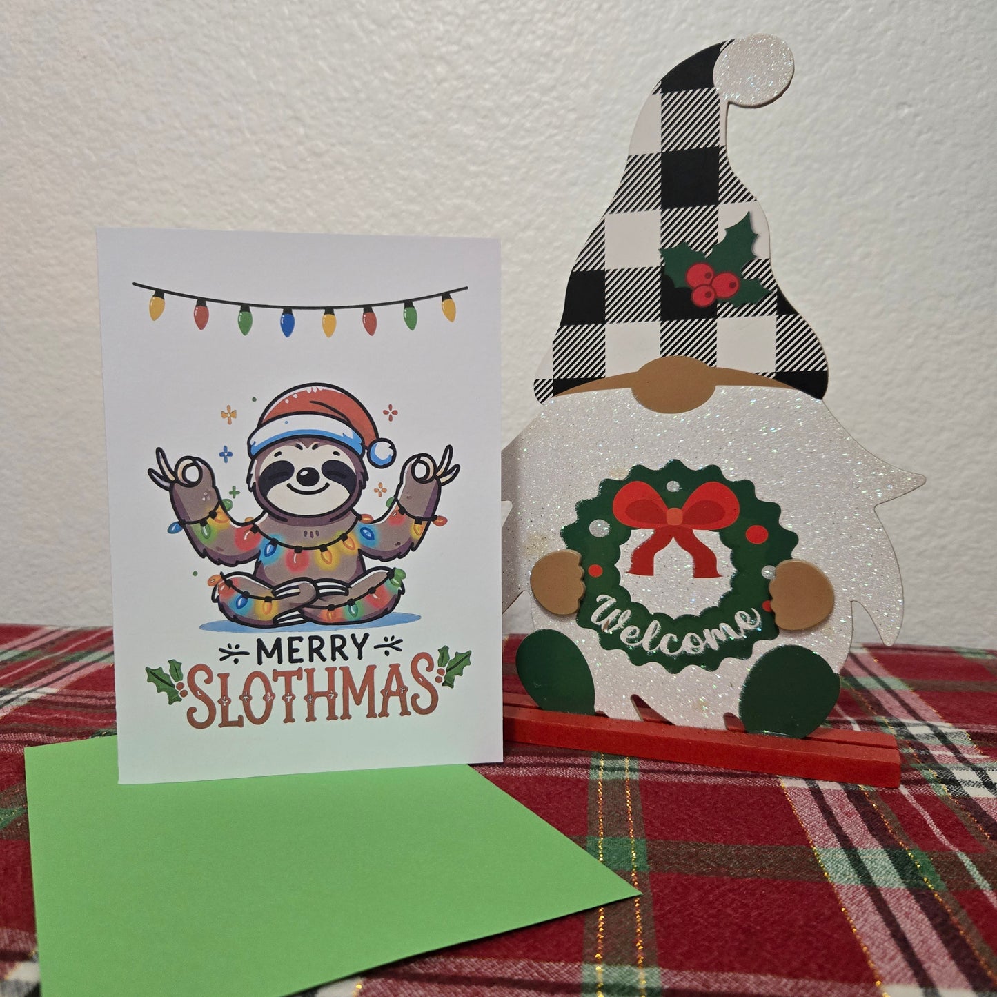 Merry Slothmas Christmas Card