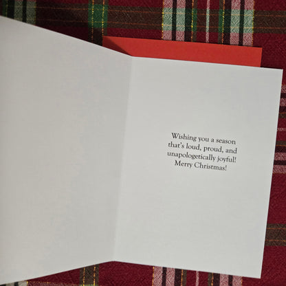 Festive AF Christmas Card