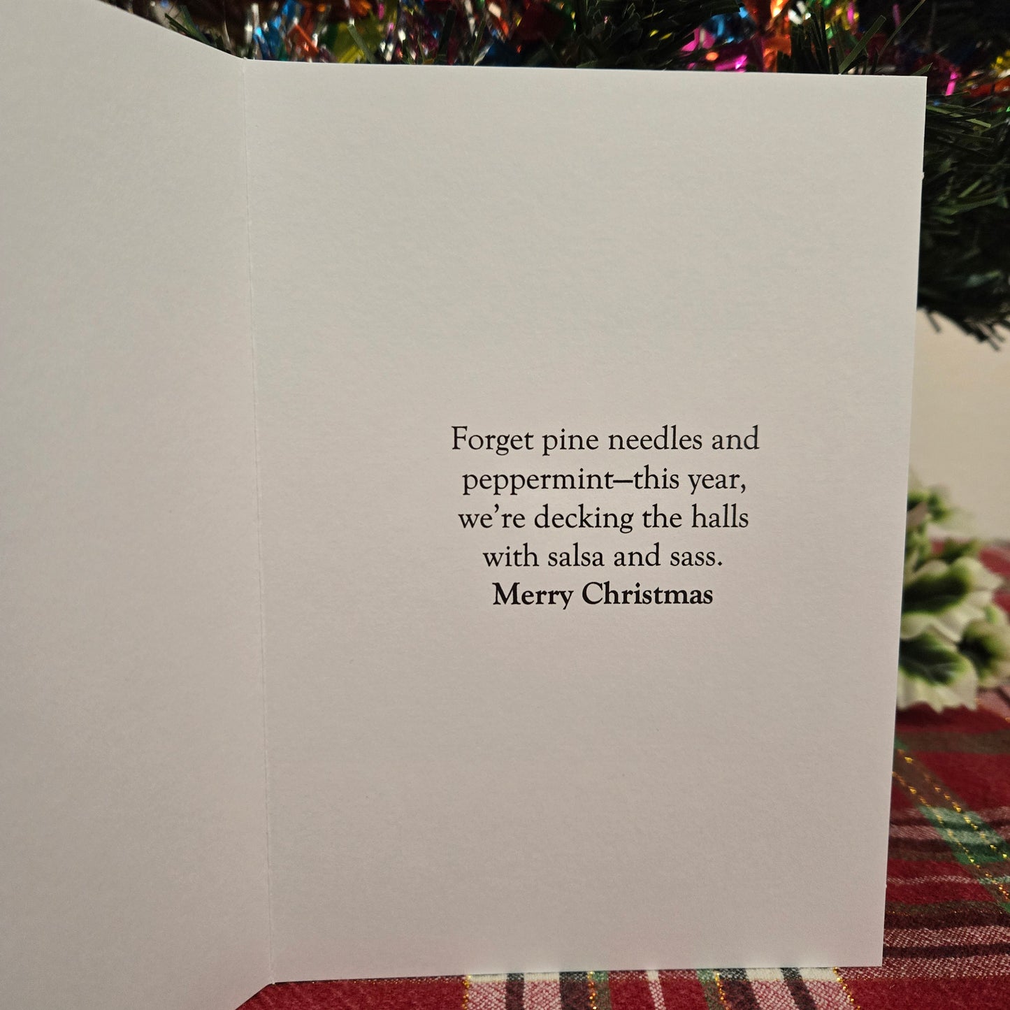 Oh Taco Tree Christmas Card