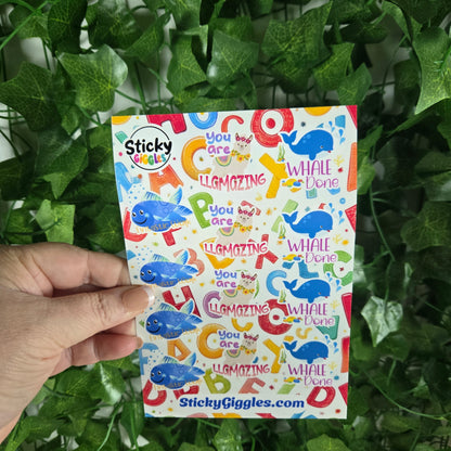 Teacher Classroom Sticker Sheets