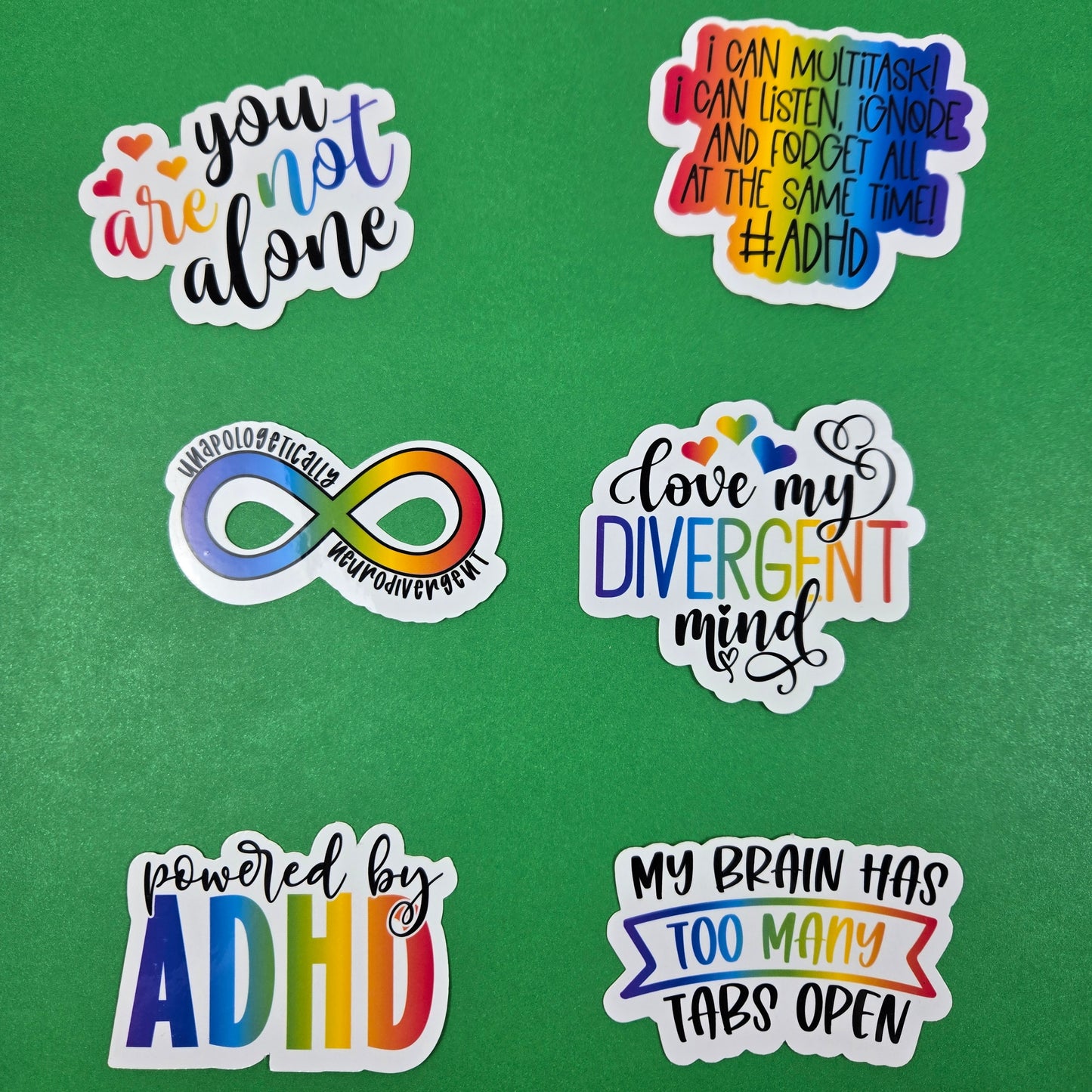 Neurodivergent Sticker Collection 2