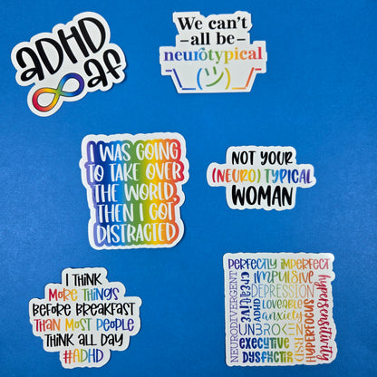 Neurodivergent Sticker Collection 1