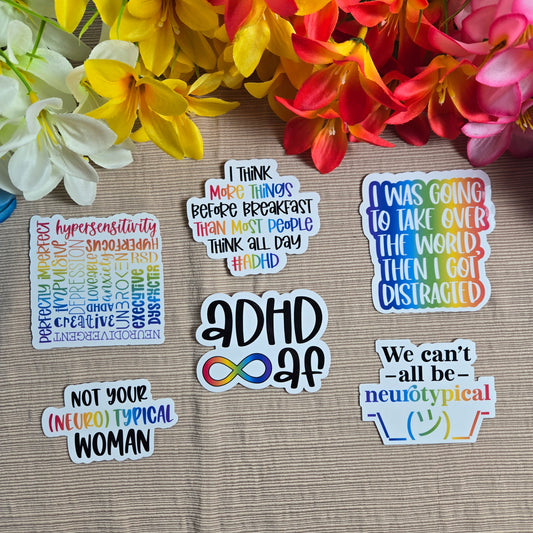 Neurodivergent Sticker Collection 1