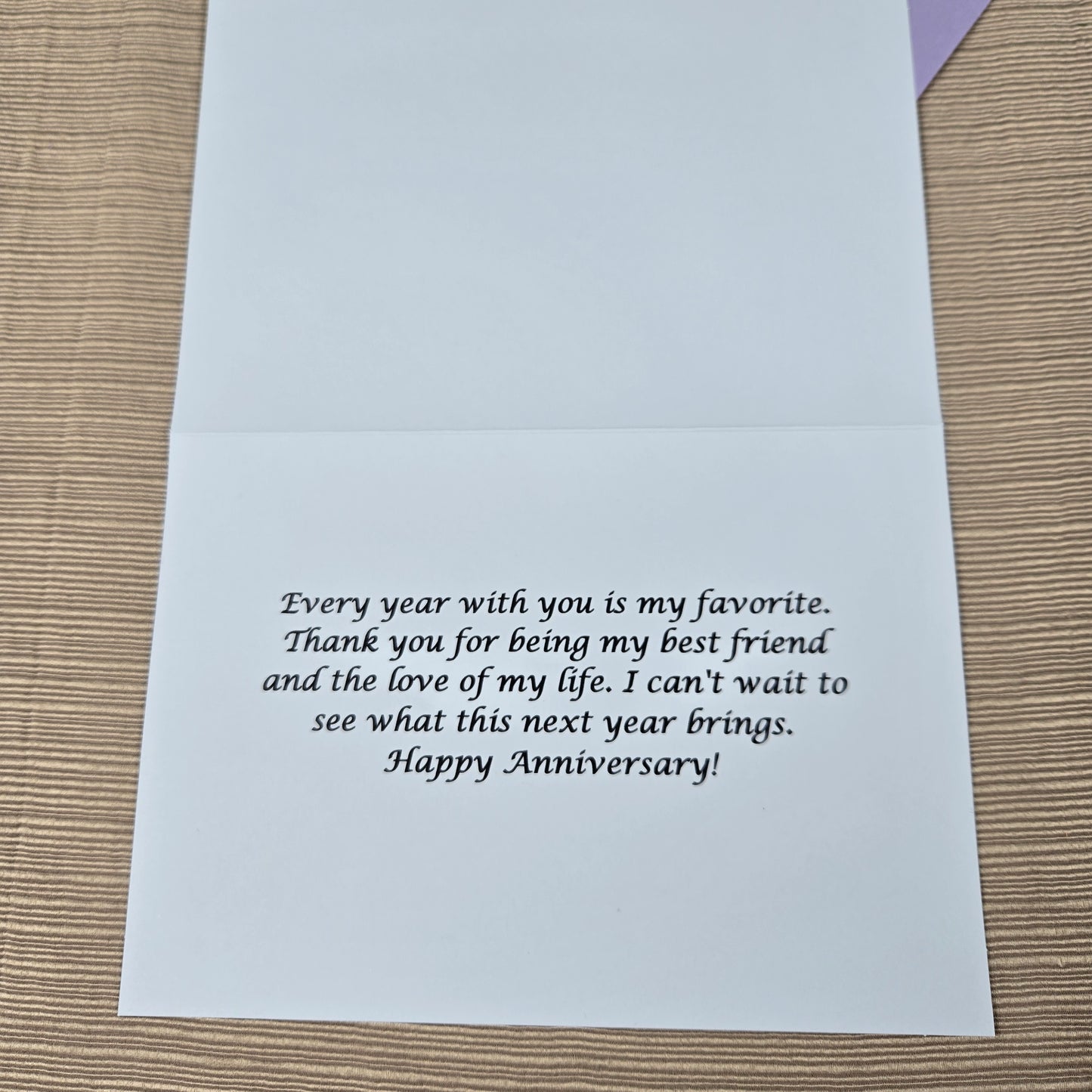 Floral Anniversay Card