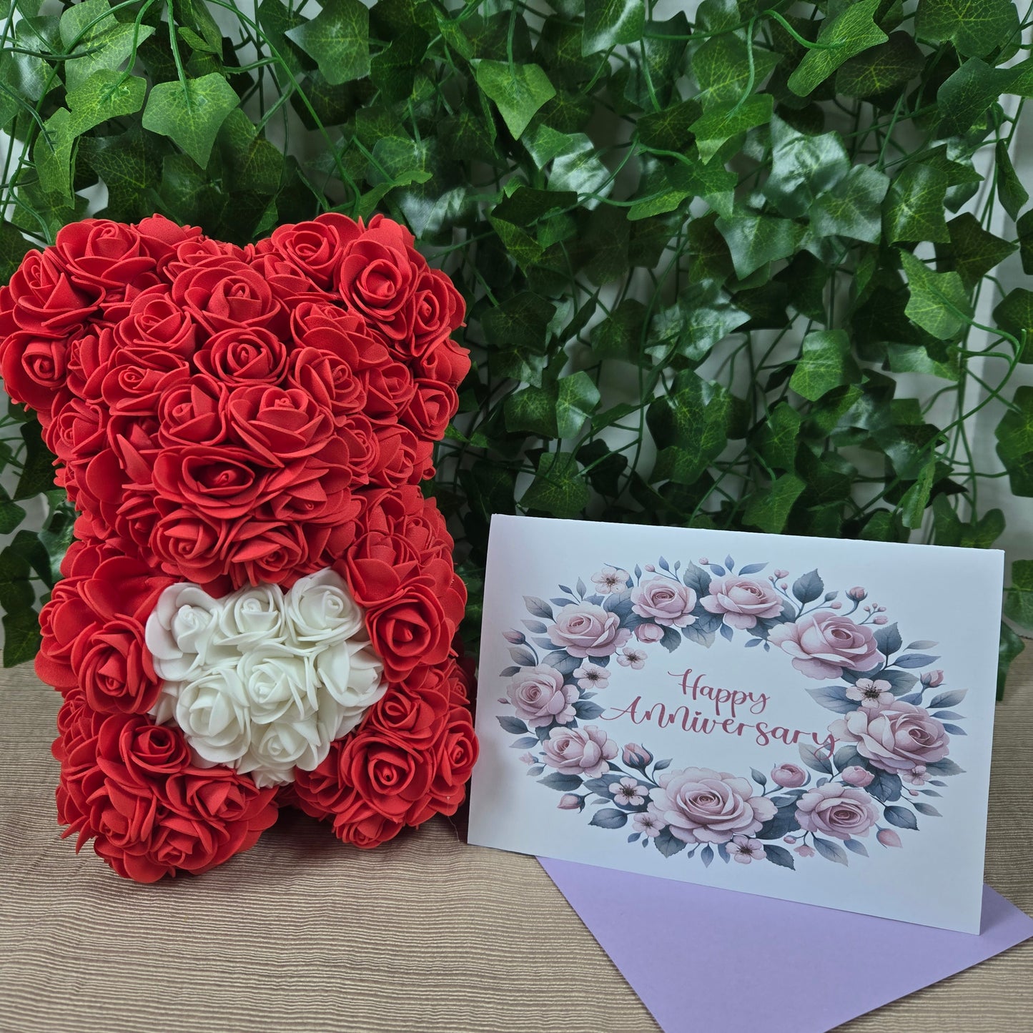 Floral Anniversay Card