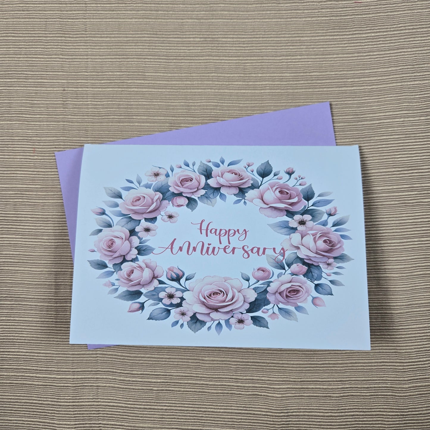 Floral Anniversay Card