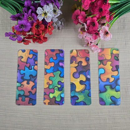 Neurodivergent Puzzle Bookmark