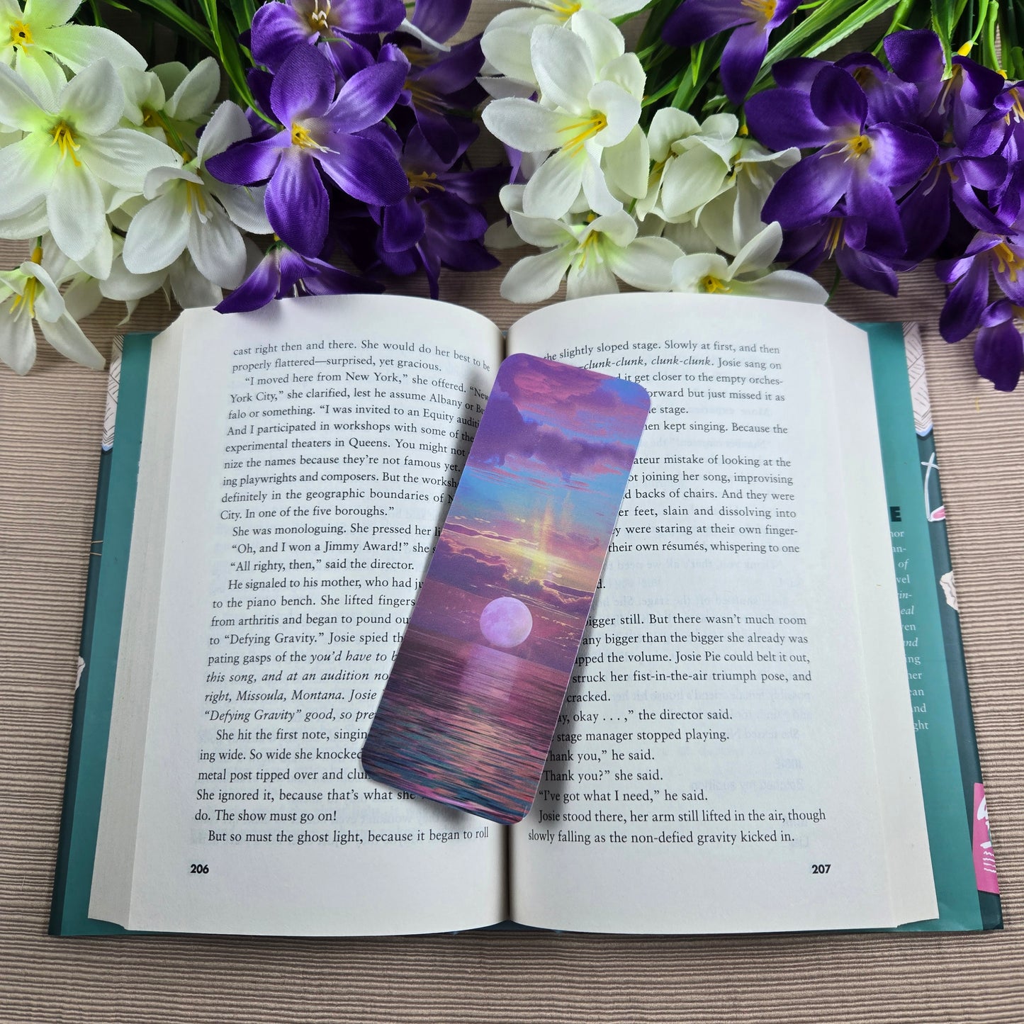 Beach Sunset Bookmark