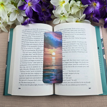 Beach Sunset Bookmark