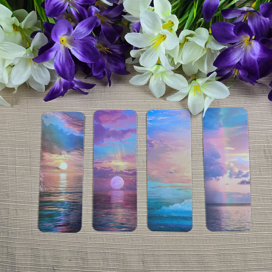 Beach Sunset Bookmark