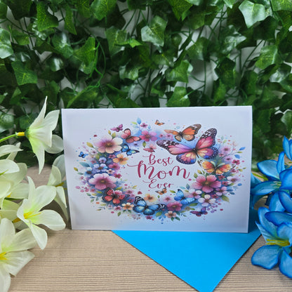 Best Mom Ever Birthday Card