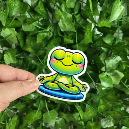Funny Cute Frog Stickers