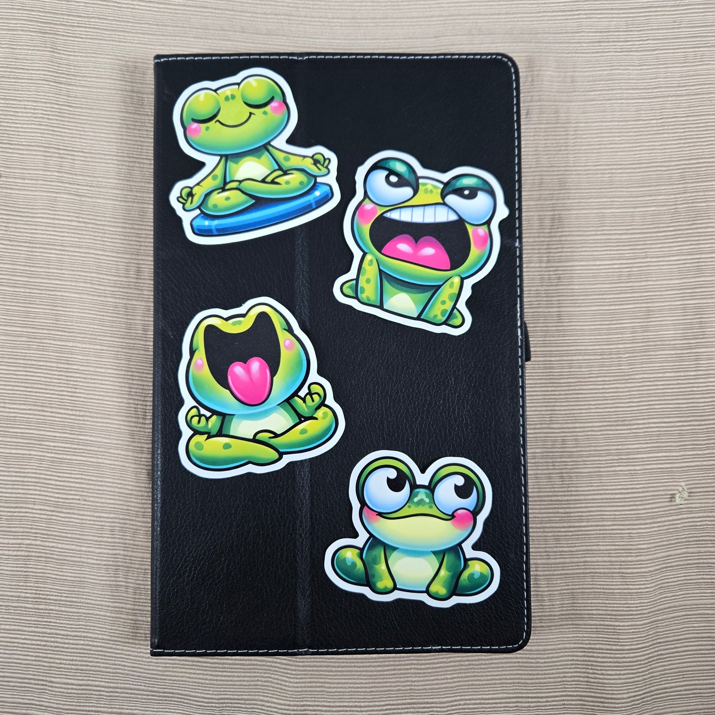 Funny Cute Frog Stickers