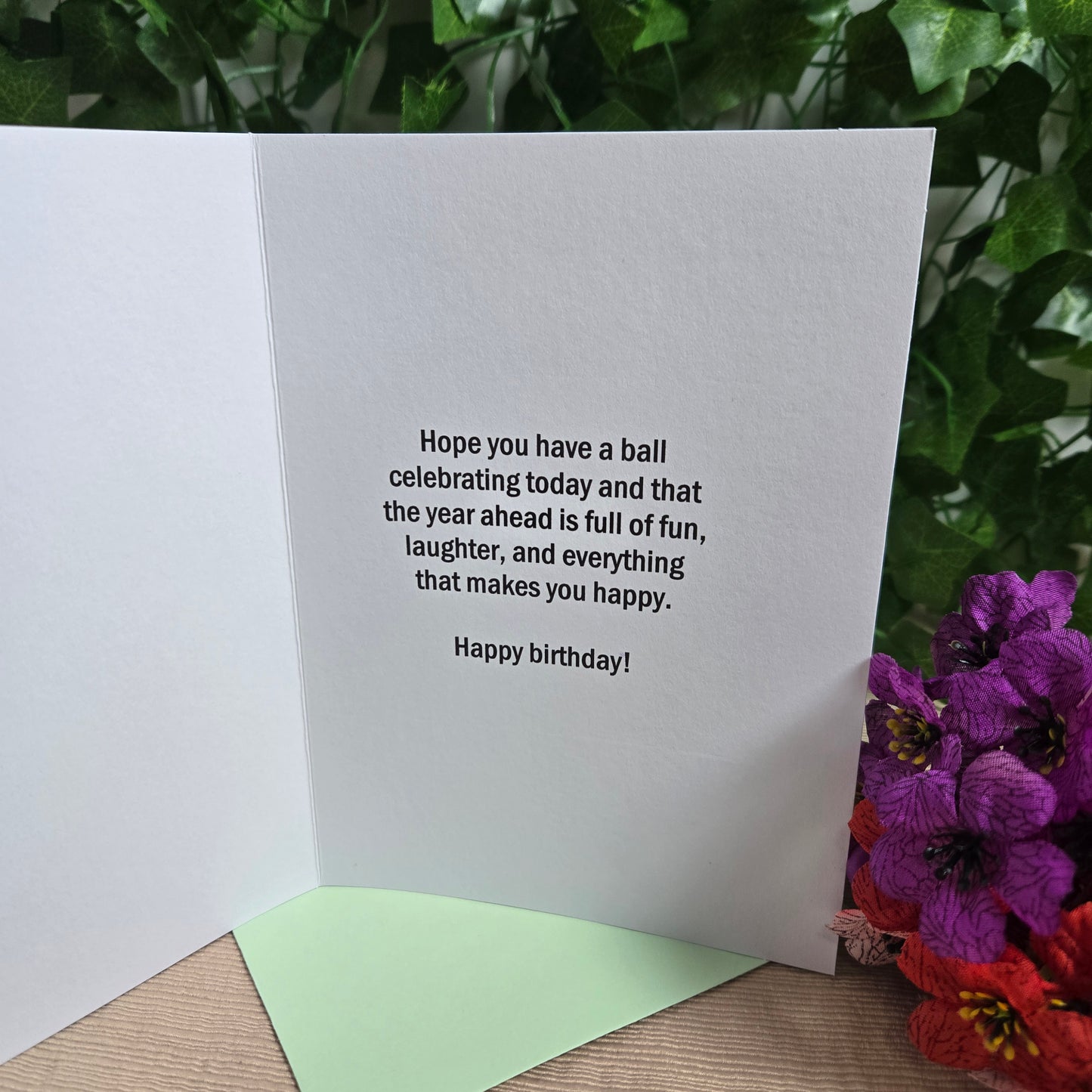Funny Hamster Birthday Card
