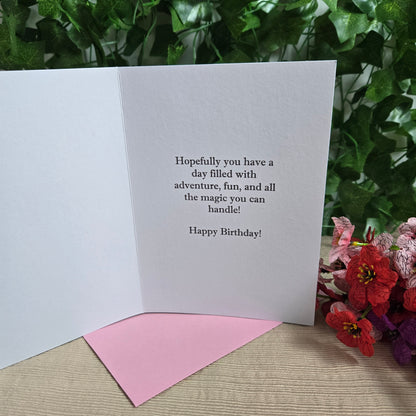 Cute Unicorn Birthday Card