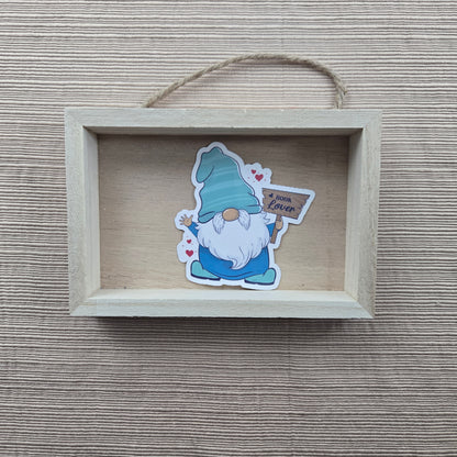 Gnome Book Lover Stickers