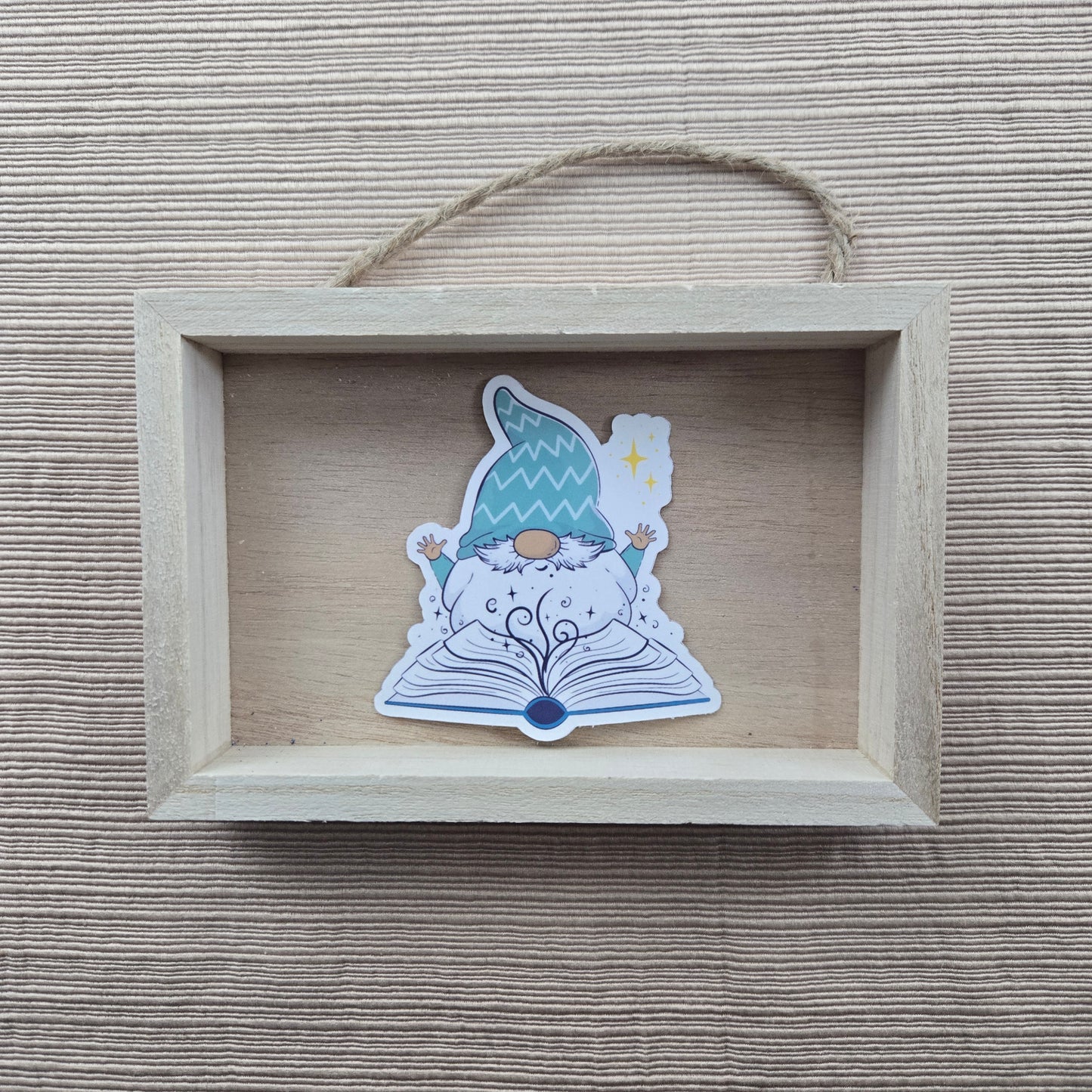 Gnome Book Lover Stickers