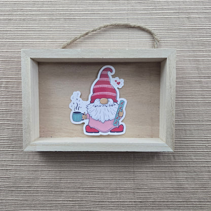 Gnome Book Lover Stickers