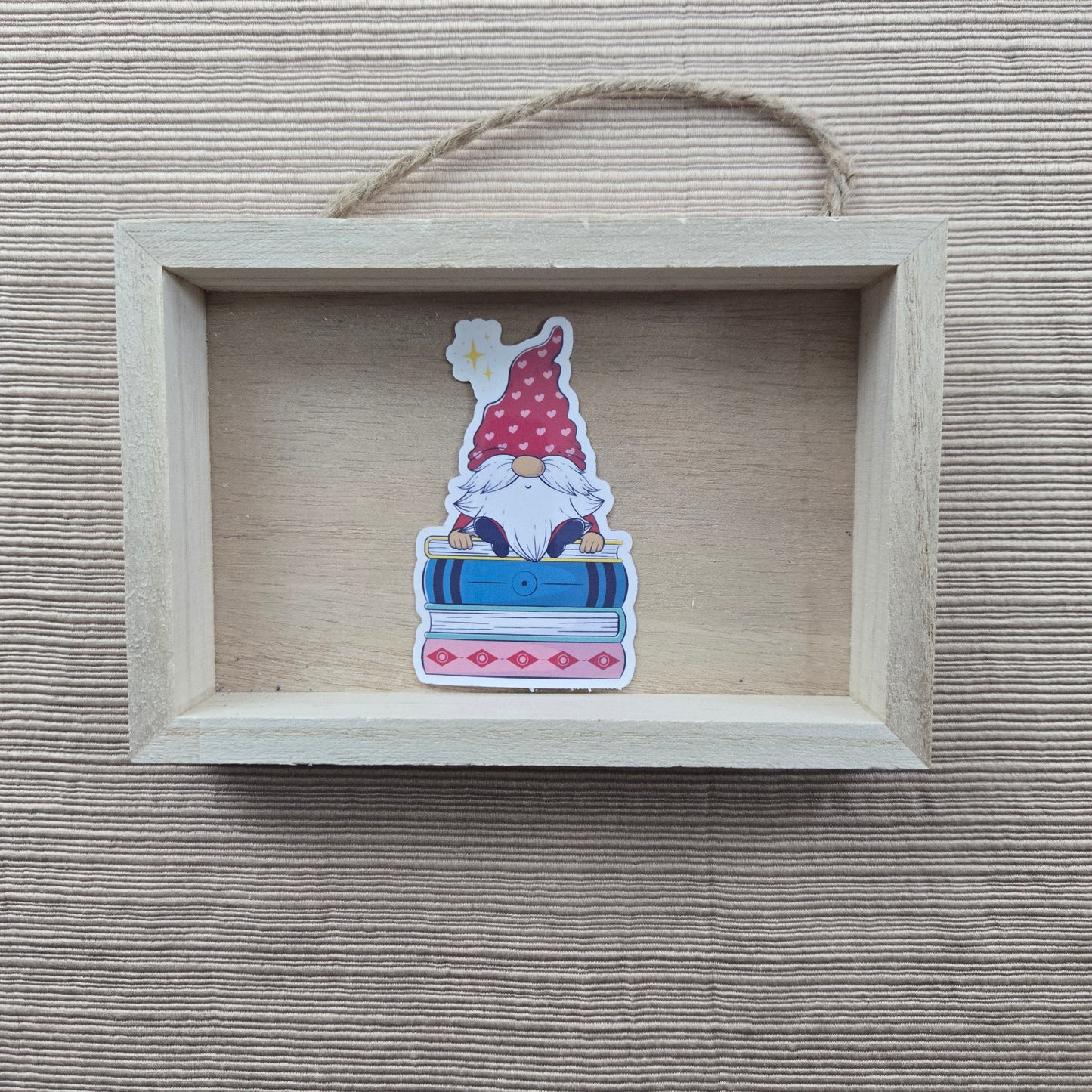 Gnome Book Lover Stickers